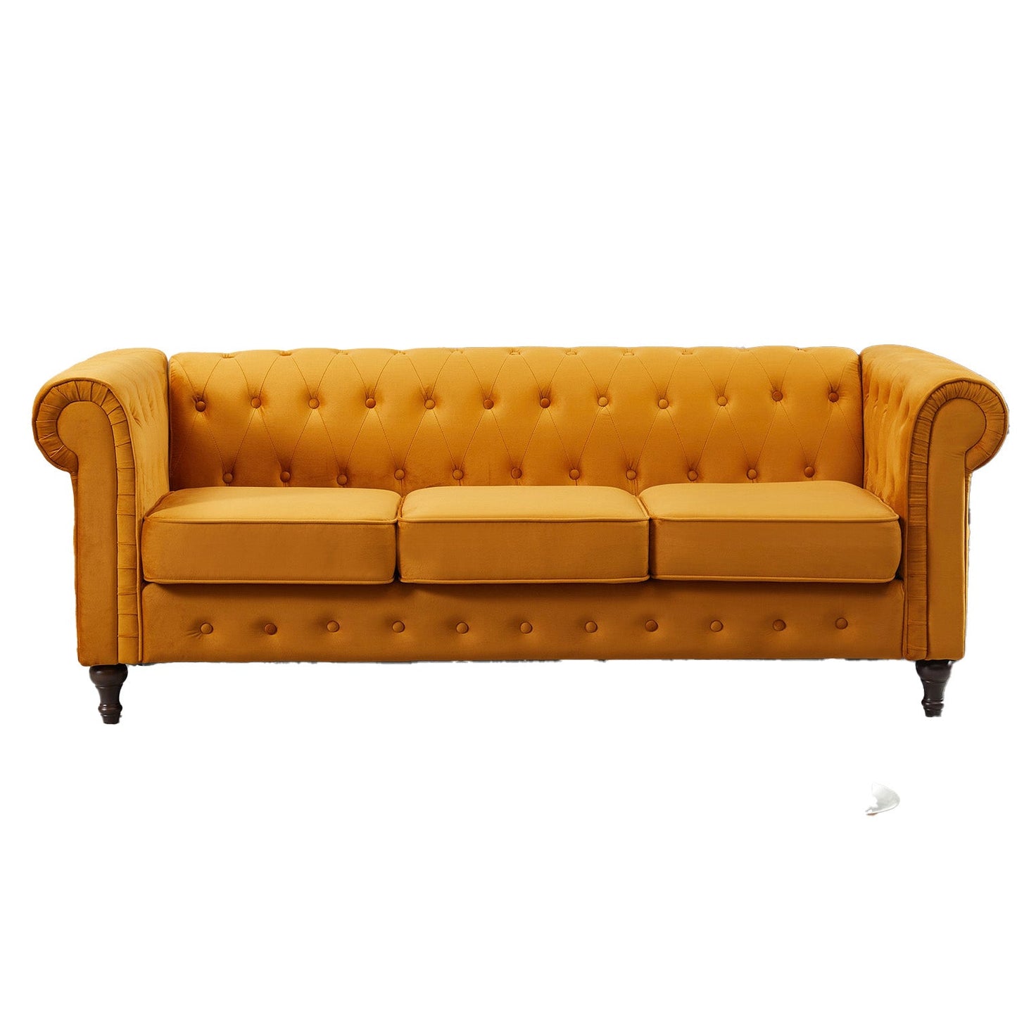 Velvet Chesterfield 3-Seater Sofa – Available in 5 Colours