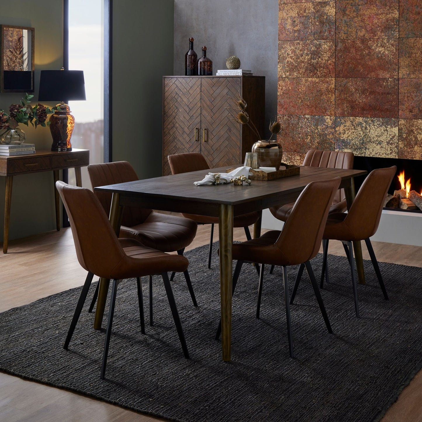 Malmo Tan Dining Chair - Elegant Home Decor by Maison Alera