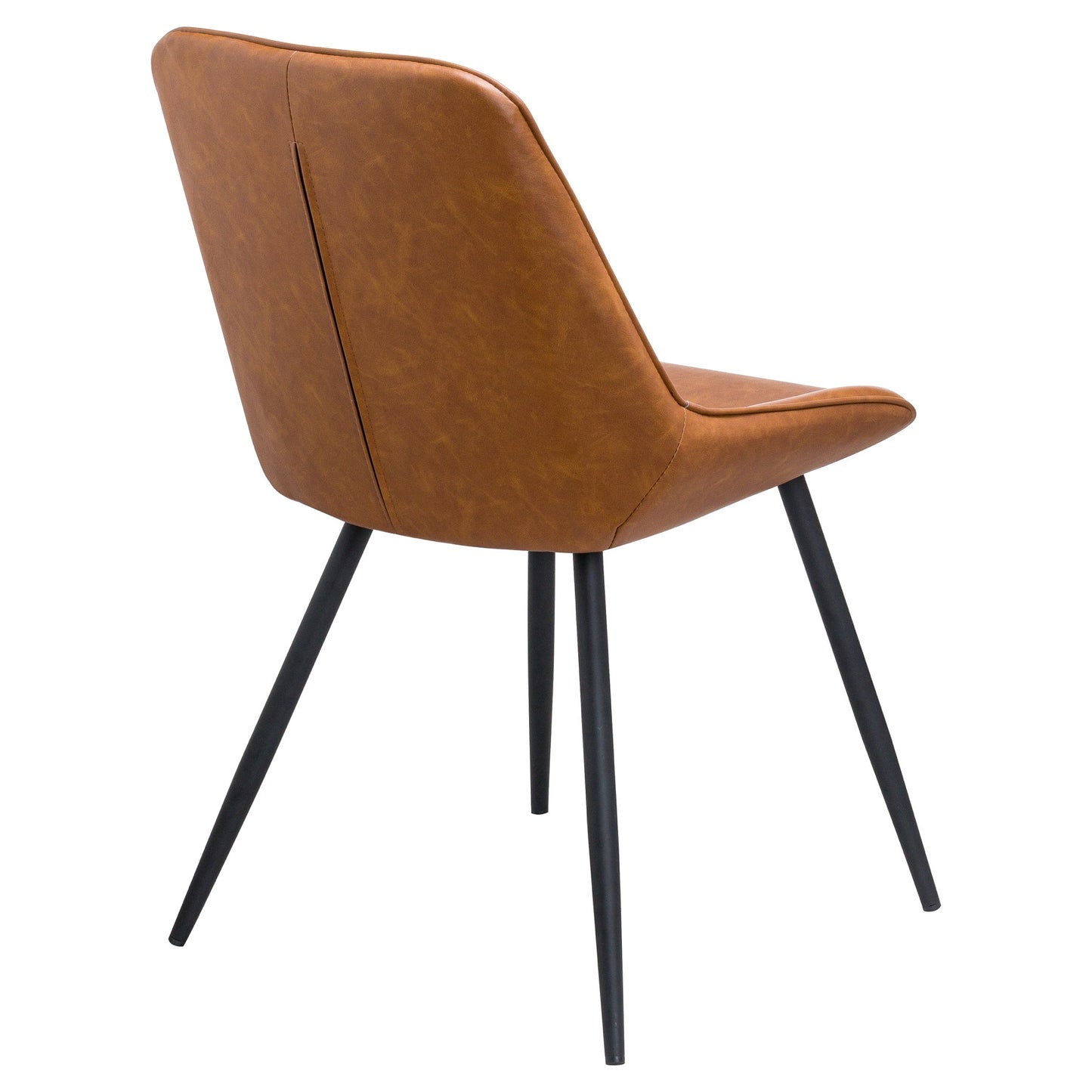 Scandinavian Faux Leather Dining Chair