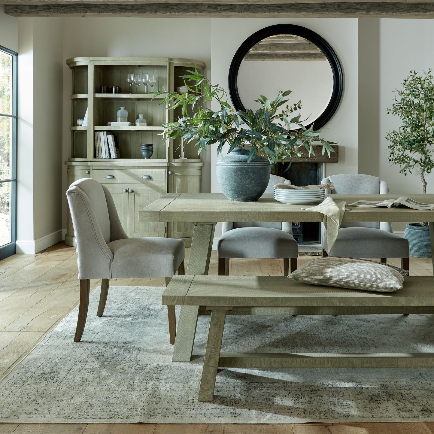 Compton Grey Dining Chair - Elegant Home Decor by Maison Alera
