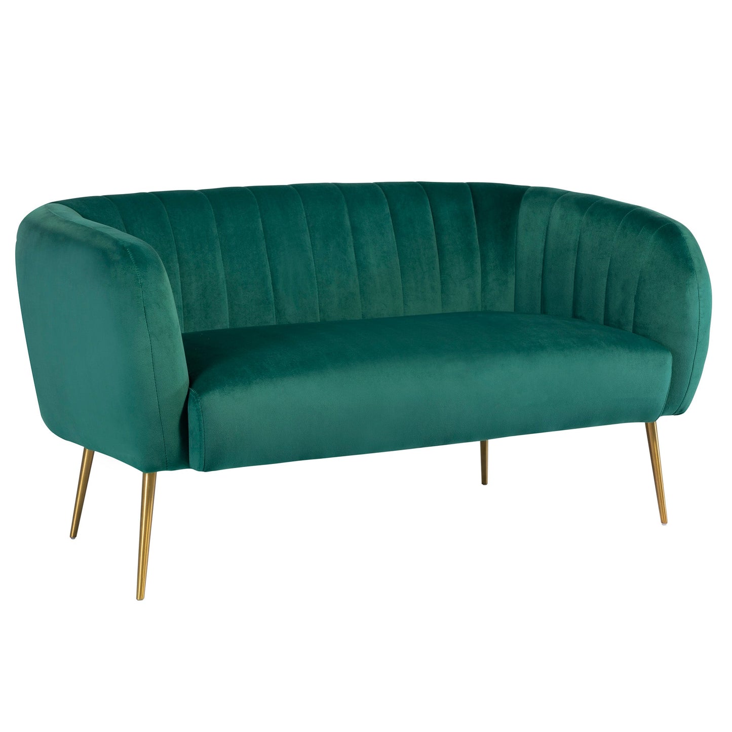 Modern Velvet 2-Seater Sofa – Available in 7 Different Colours
