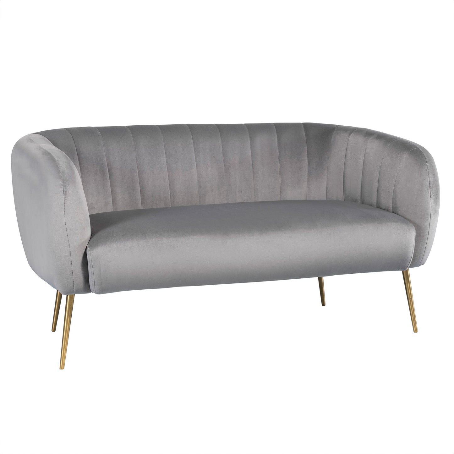 Modern Velvet 2-Seater Sofa – Available in 7 Different Colours