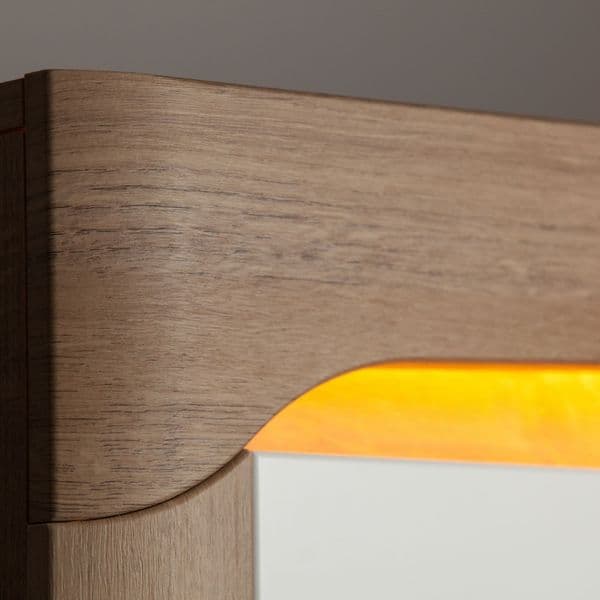 Cadillac Large Sideboard – Oak Effect & White High Gloss