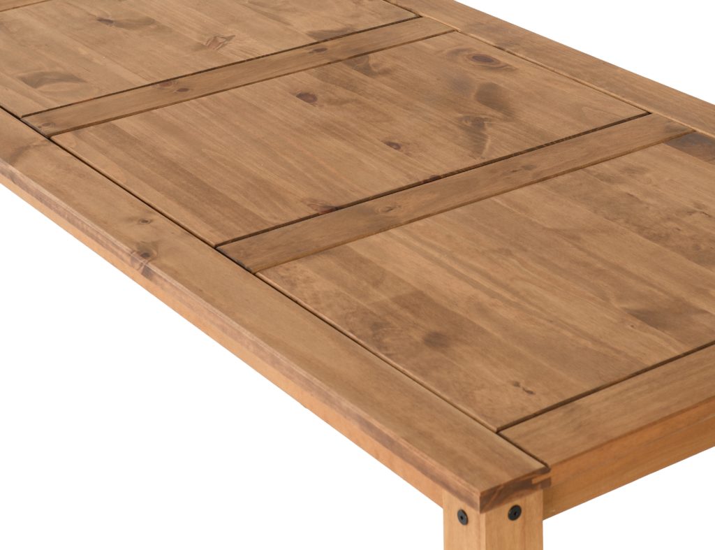 Corona 6 Seater Dining Set – Distressed Waxed Pine