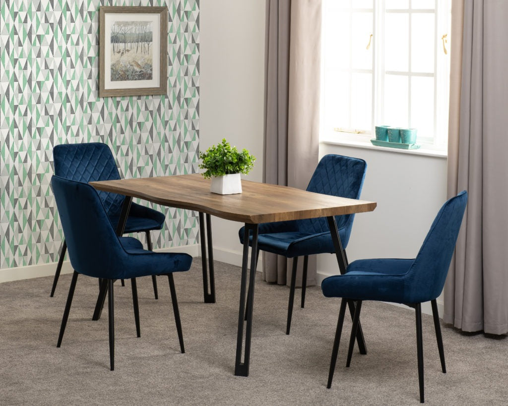Avery Velvet Dining Chairs – Set of 2