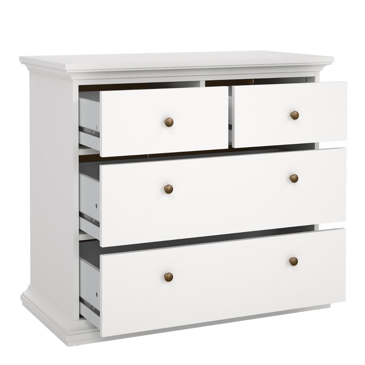 Paris 3-Piece Bedroom Set in White