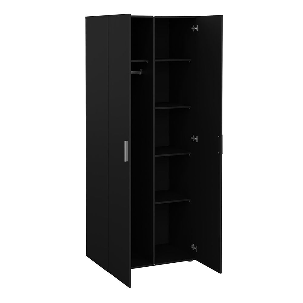 Pepe 3-Piece Bedroom Set in Oak & Matt Black