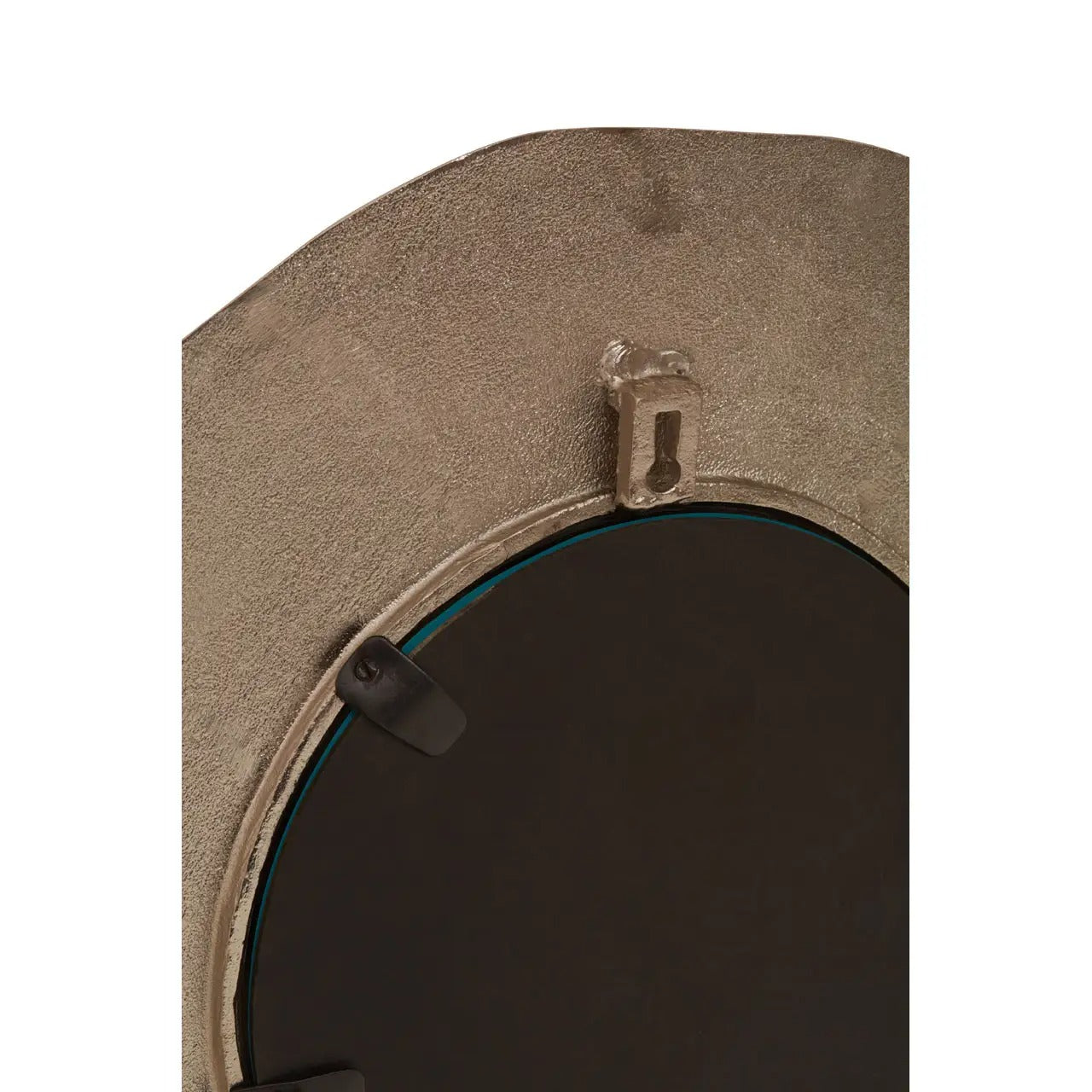 Silva Oak Effect and Silver Wall Mirror