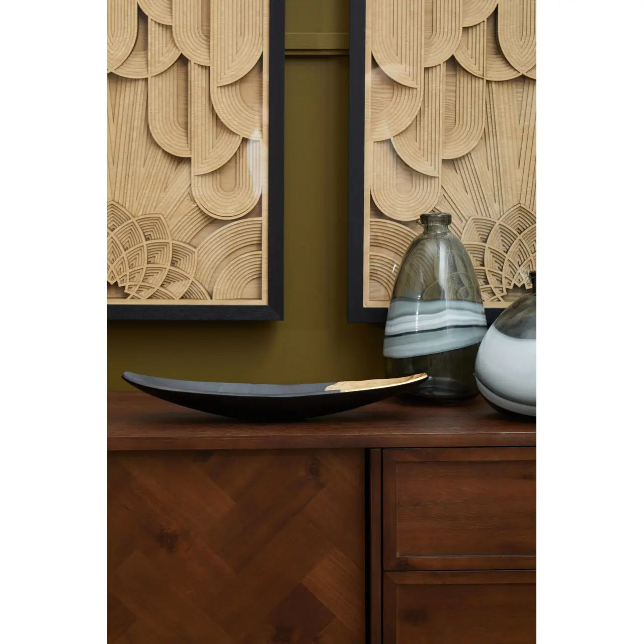 Modello Deco Wood Carving Wall Art