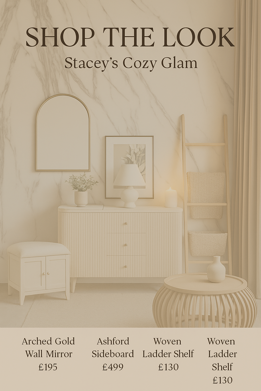 How to Recreate Stacey Solomon’s Cozy Glam Interior Style with Maison Alera