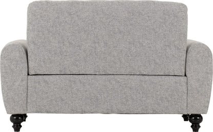 Chester 3+2 Seater Sofa Suite in Light Grey Fabric