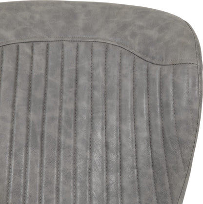 Quebec Faux Leather Dining Chairs – Set of 4