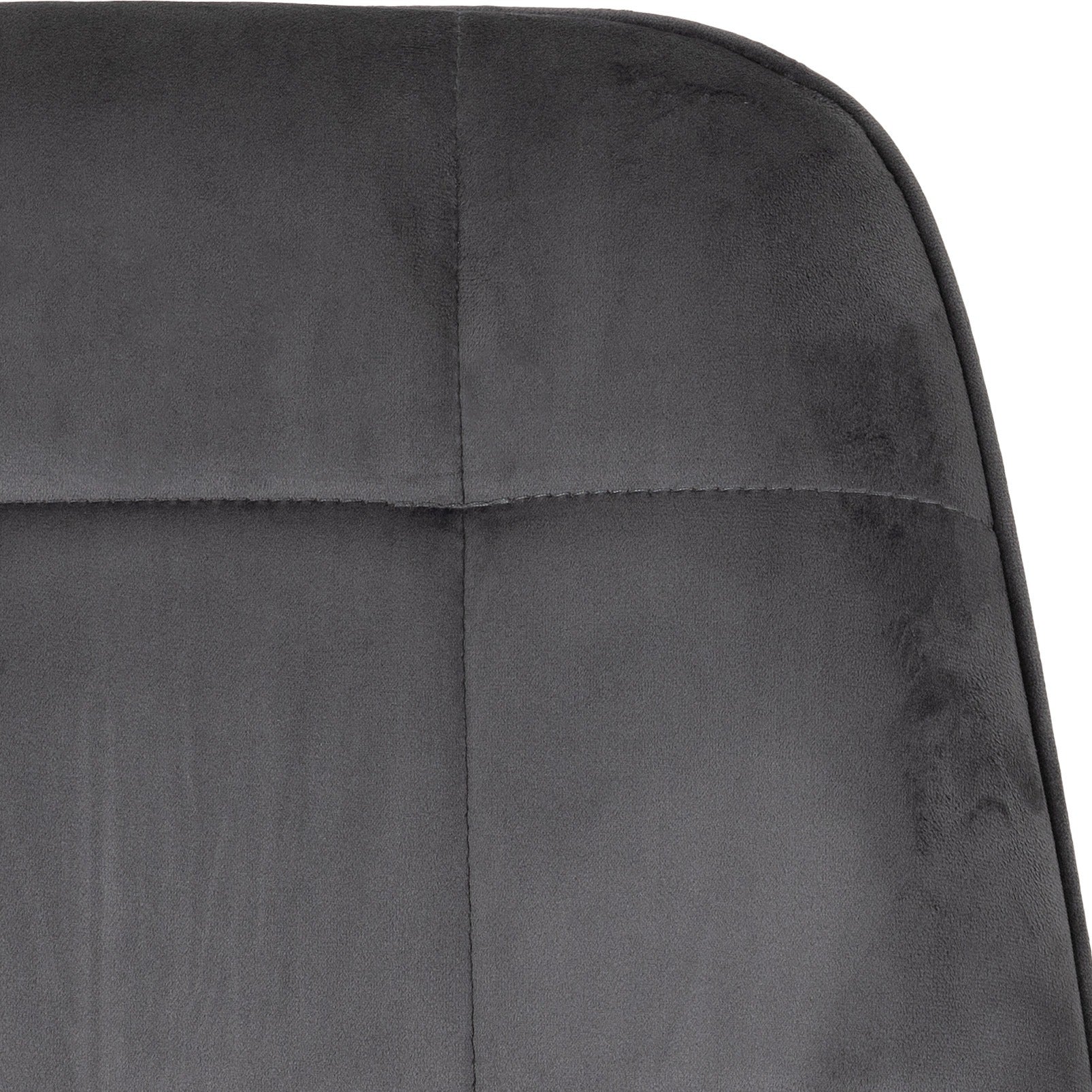 Close-up of a dark gray fabric surface with a subtle texture.