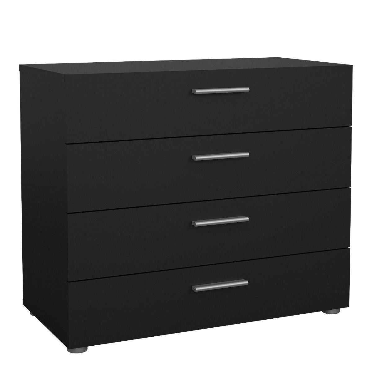 Pepe 3-Piece Bedroom Set in Oak & Matt Black