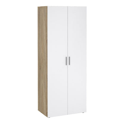 Pepe 3-Piece Bedroom Set in Oak & White High Gloss